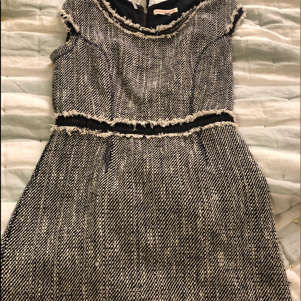 Rebecca Taylor Tweed Dress size 8